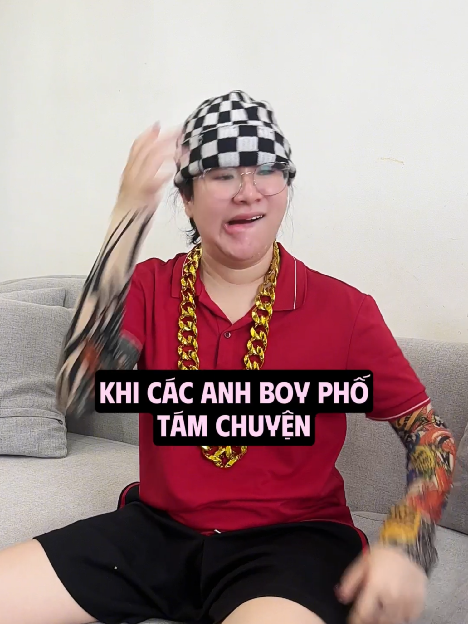 Khi boy phố tám chuyện kiểu #tiuthoo #trending #xuhuong #giaitri #haihuoc