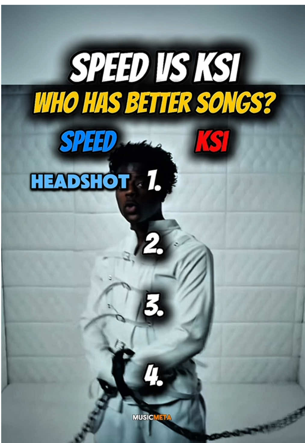 Speed vs KSI: Who has better songs? #speed #ksi #songs #ranking #viral 