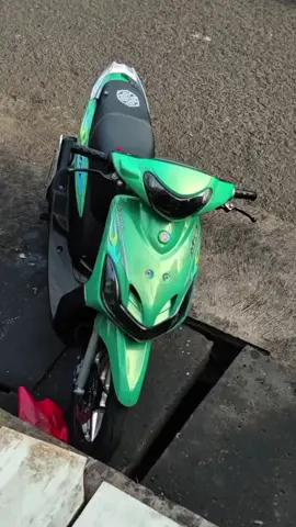 lancarkan usahany yang sedang bangun mio ya Alloh😊 #5tlgank🚀 #mio #miosporty #aliengreen #mioproper 