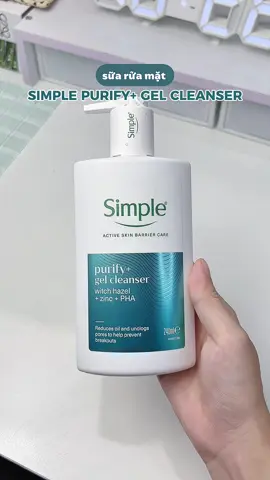 dùng Simple từ thời sinh viên giờ thấy hãng ra bản mới tui chốt lẹ lun á🥹🫶🏻🫧 #simplevietnam #hoptaccungunilever #suaruamat #suaruamatdiunhe #suaruamatnguamun 