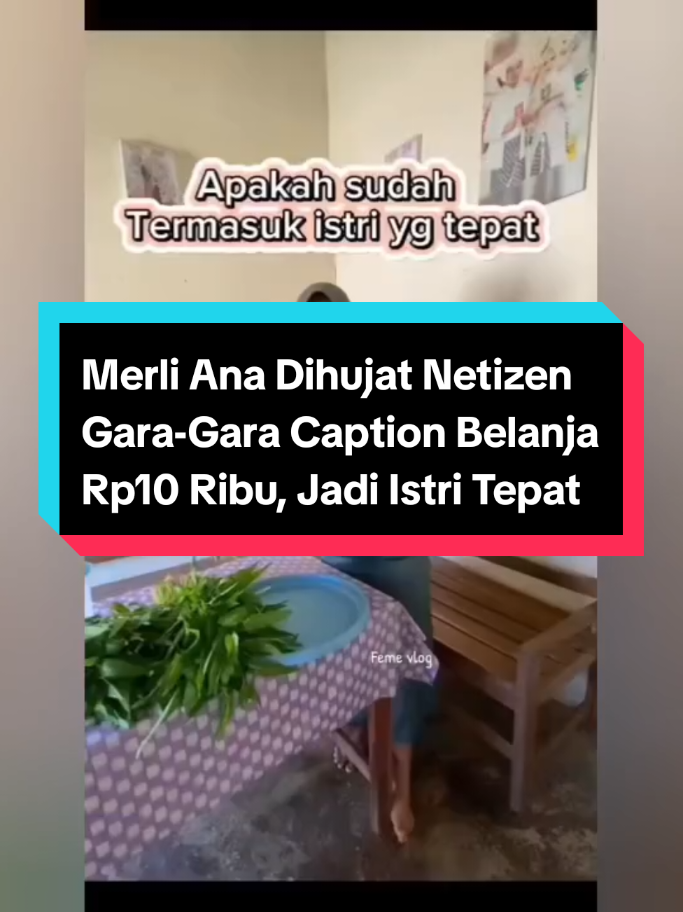 Merli Ana Dihujat Netizen Gara-Gara Caption Belanja Rp10 Ribu, Jadi Istri Tepat? #merliana #gosip #beritaviral #trendingtiktok 