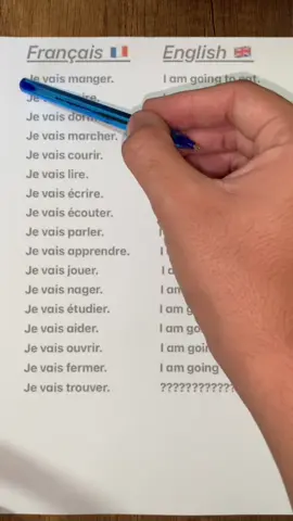 Apprendre l’anglais avec moi facilement 🇫🇷📝🇬🇧 #cours #langues #françaisanglais #france🇫🇷 #apprendre 