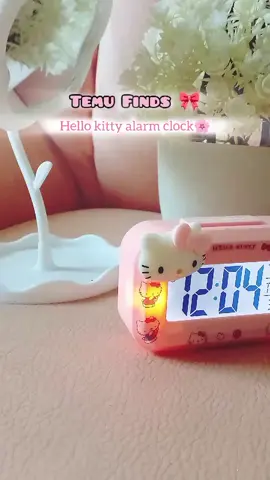 Cute hello kitty alarm clock 🌸🎀  Temu find's 🌸✨💕. Use code for discount: ina560007 #Temu #TemuPakistan #TemuApp #TemuShopping #TemuDeals 