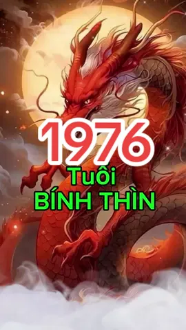 Bính Thìn 1976  #tamlinhhuyenbi  #phongthuytamlinh  #xuhuong  #xuhuongtiktok 