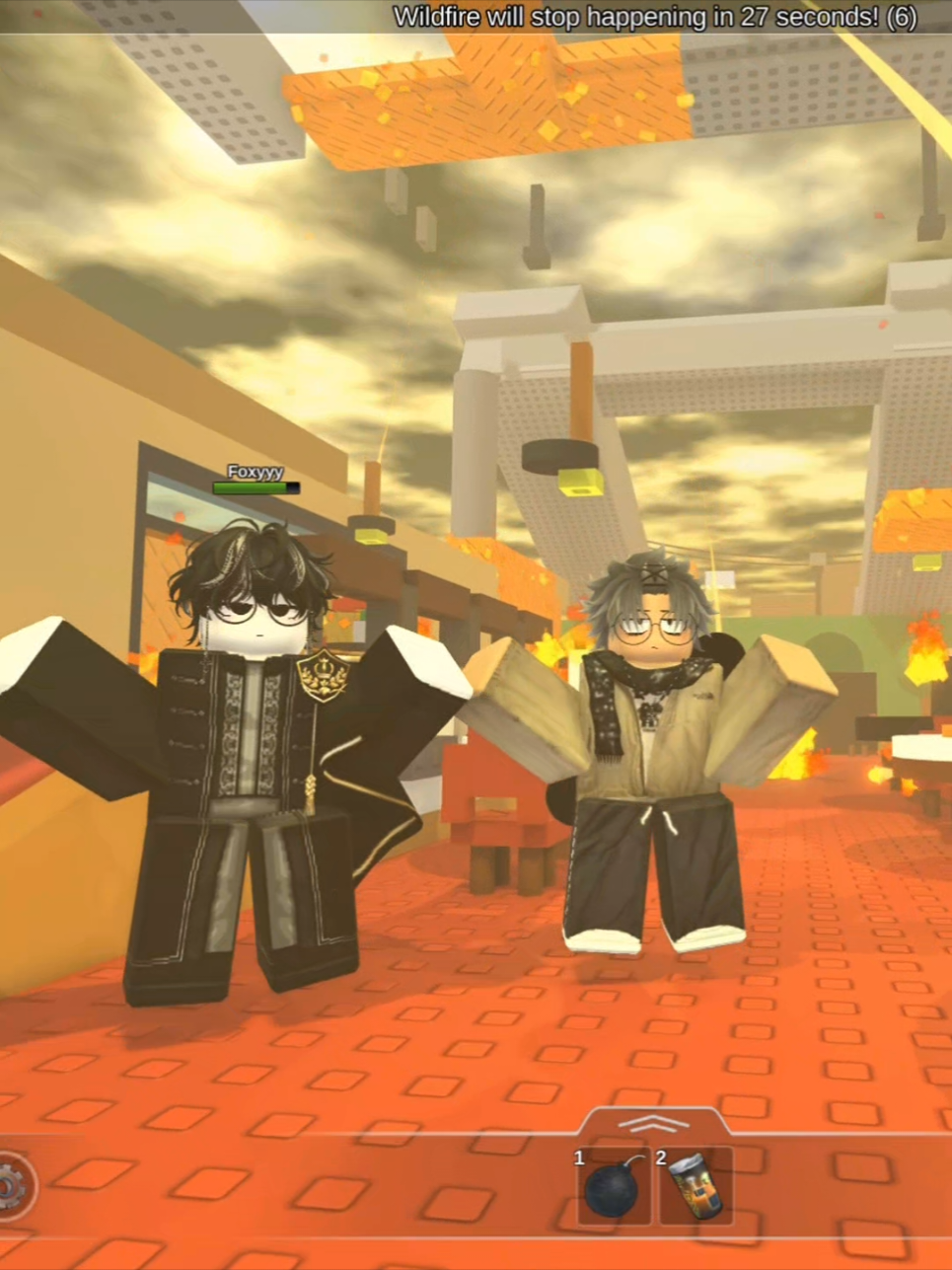 :3 @foxyrmdn #roblox #robloxtrend #otsukaresummer 