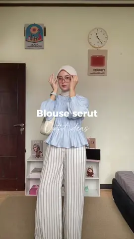 Bagian 28 | #outfitideas #ootdhijab #ootdinspiration #blousekerut #blousecantik 