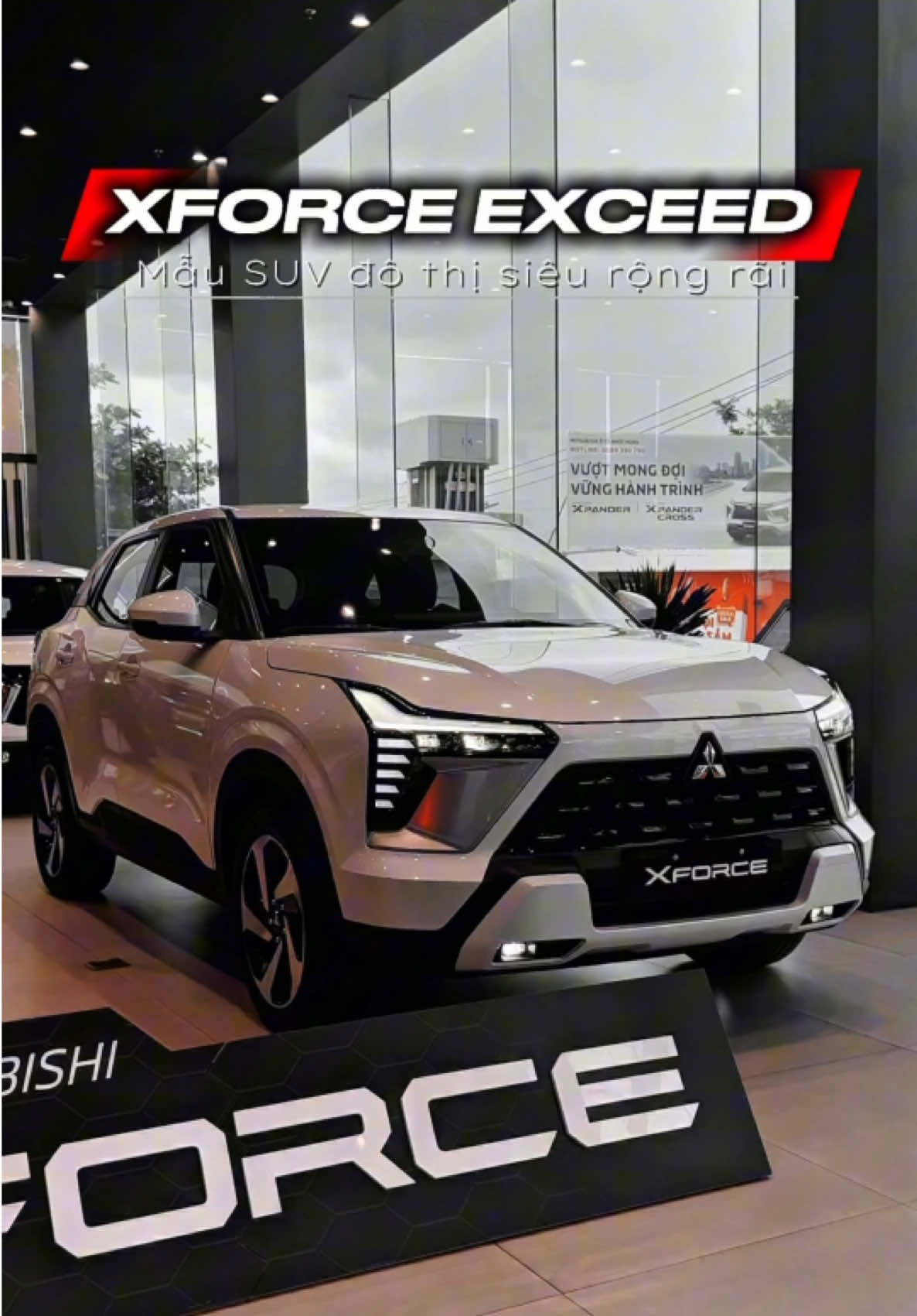 Mitsubishi Xforce có phải là chiếc B-SUV hoa hậu phân khúc ko nhỉ? 😁 #mitsubishi #foryou #xforce #xforceultimate 