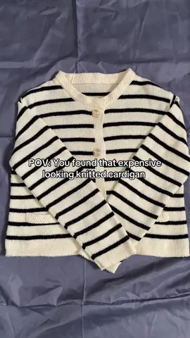 Na para bang isa syang galing sa isang luxury brand! ✨ #elegantcardigan #toptrending #knittedcardigan #clothing #womensfashion 