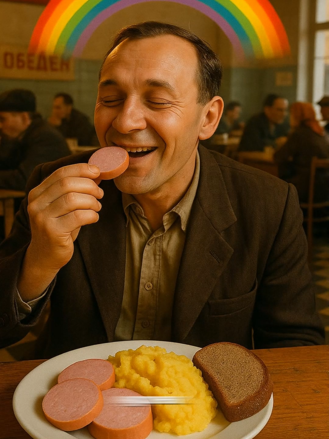 Кусочек докторской колбасы и странное удовольствие! #история