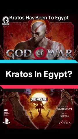 Kratos went to Egypt. There are some smaller continuity issues like the swords being the wrong ones in some panels/the covers. Some people argue this makes it non canon but I think it’s just a mistake on the artists part. Beyond that I think this is canon but I could see them changing that later on if they have drastically different plans for how they want to depict a God Of War game in Egypt. #godofwar #kratos #godofwarragnarok #godofwar3 