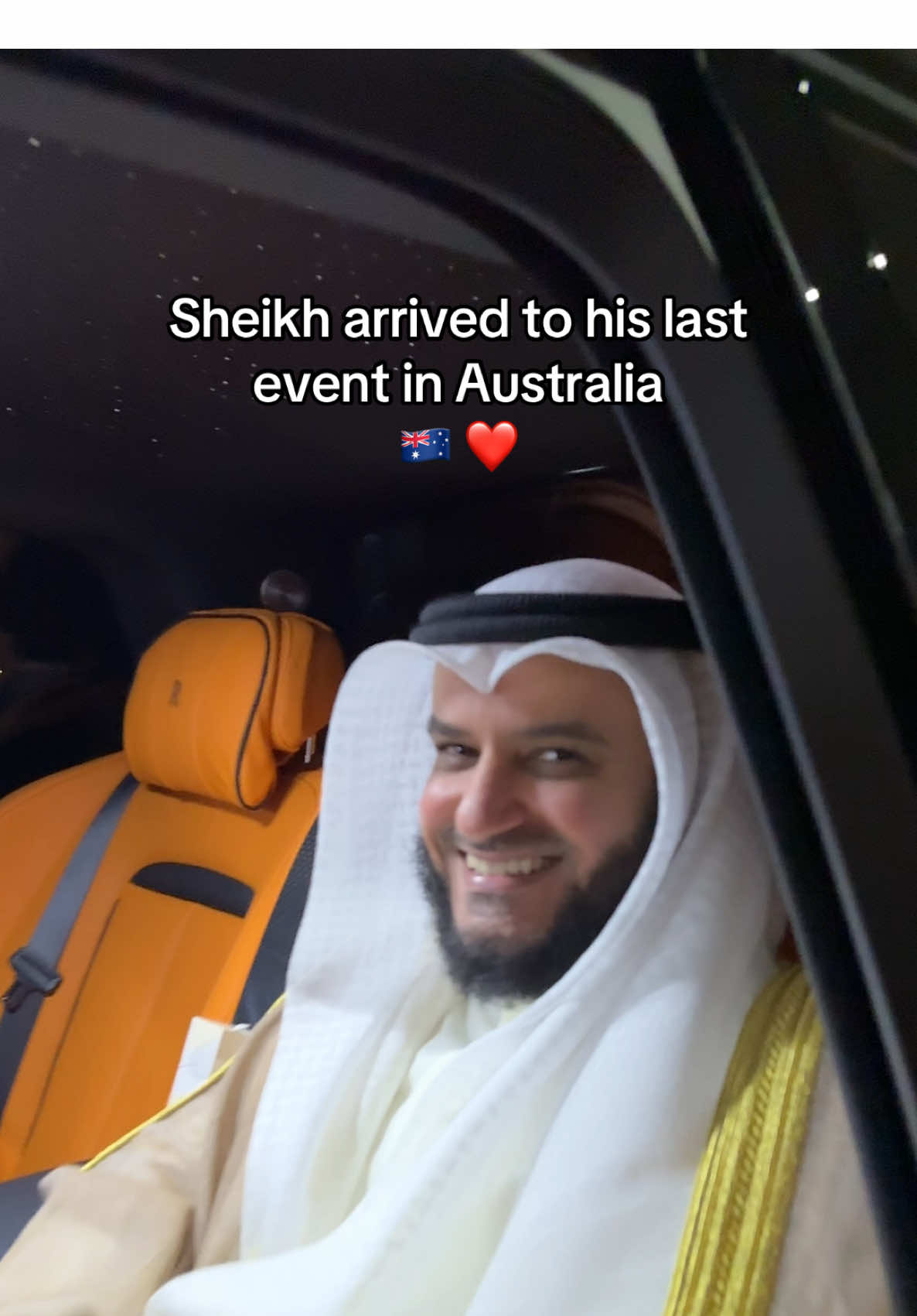 She has arrived at his last event here in Australia ❤️✨