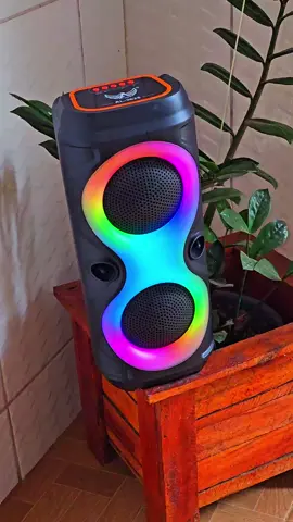 Caixa de som Bluetooth Portátil Com Led RGB Portátil FM USB TWS 30W Para Praia, Festa ou Viagem. 