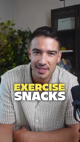Have you ever heard of “exercise snacks?”