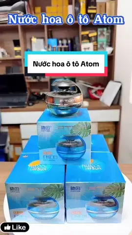 Nước hoa xe hơi atom có cánh quạt quay toả hương lượng mặt trời #manhtien8899 #nuochoachinhhang #xuhuong #nuochoaxehoi #nuochoaotocaocap 
