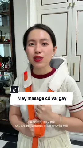 Máy masage cổ vai gáy Bumass thoải mái, dễ chịu #maymassagecovaigay #maymassagecovaigaybumass #massagetrilieucovaigay #ngocngannga 