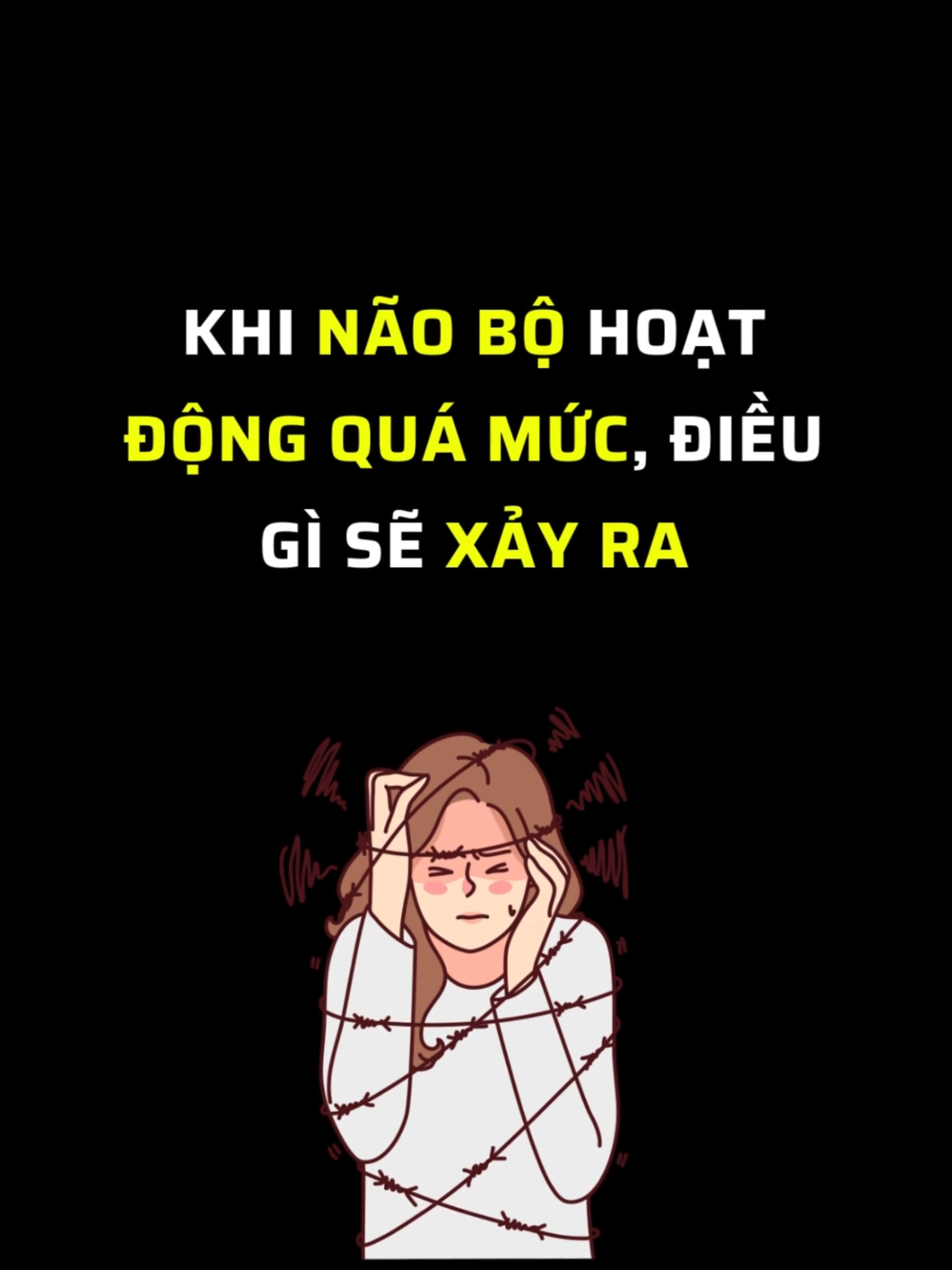 Khi não bộ hoạt động quá mức, điều gì sẽ xảy ra #imnottired #xuhuong #sach #book #stopoverthinking
