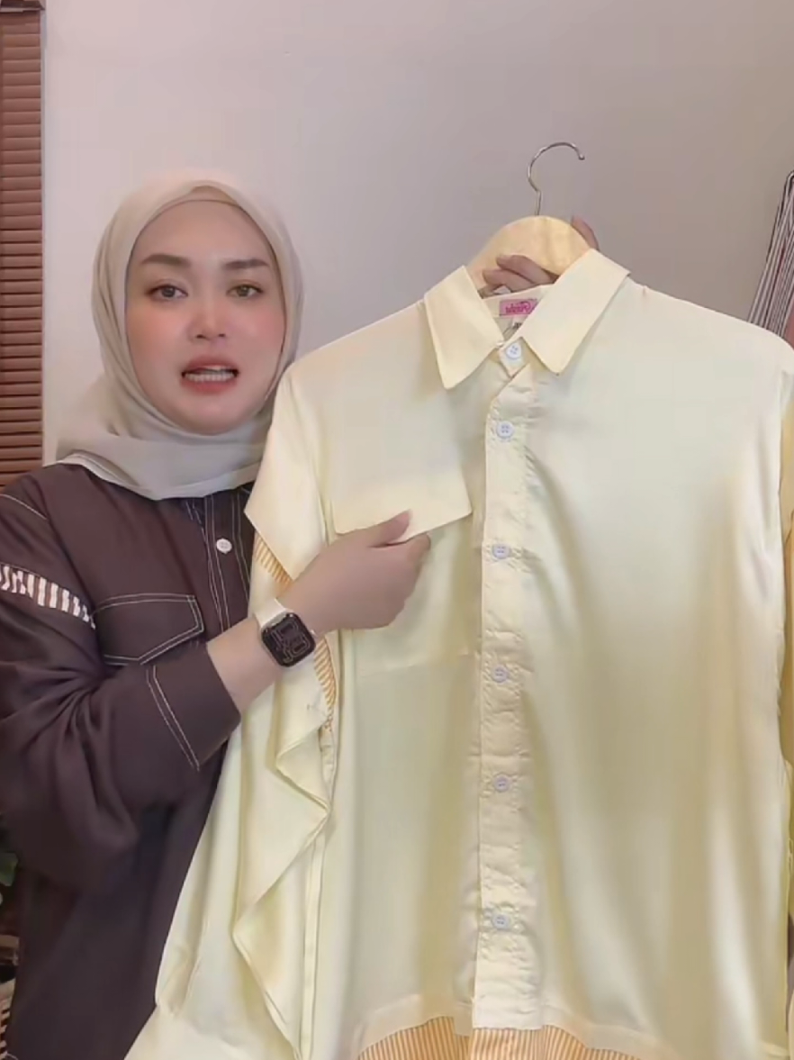 AlISHA | Kemeja Kamila | Atasan Oversize Wanita Bahan Rayon Twill Premium  #kemejawanita #atasanwanita #viral #fyp 