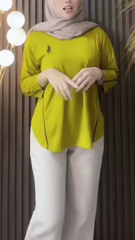 Shakila Lengan 7/8 | Atasan Wanita Kekinian | Kaos Atasam Wanita #atasanwanita #belilokal #rekomendasi #tiktoktokopedia #fyp 
