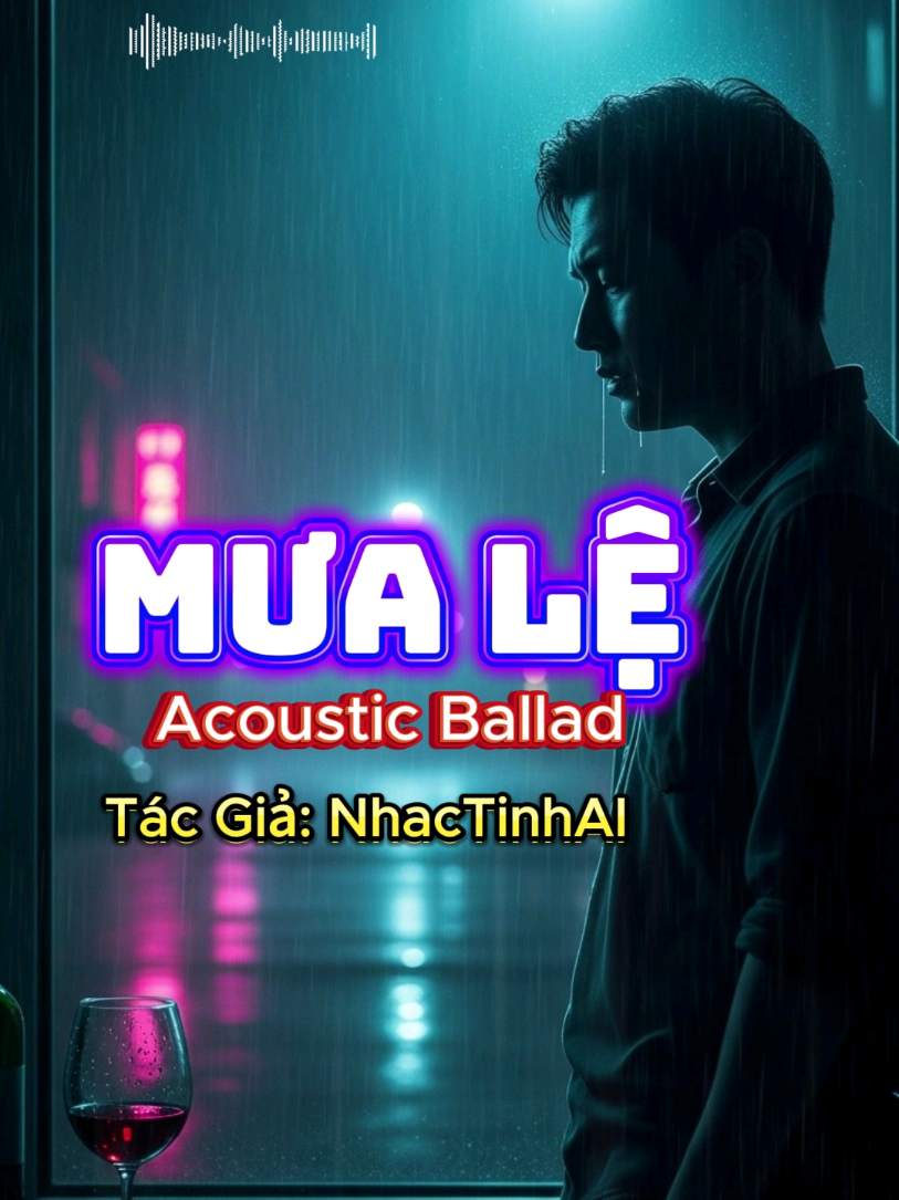 Mưa Lệ ☔  Acoustic Ballad #MuaLe nhớ ai lệ ướt mi cay #NhacTinhAI 