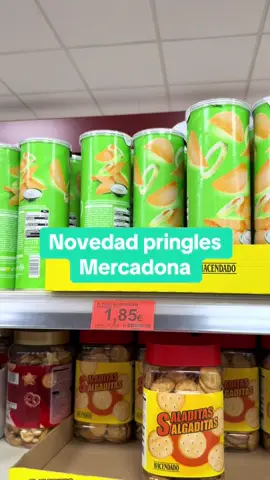 Novedad Pringles Mercadona. #novedad #novedades #mercadona #mercadonanovedades #mercadonaproductos 