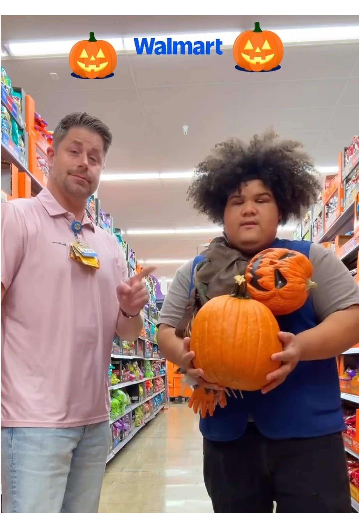 🎃 @Walmart #brandambassador #walmart #funny #pumpkins #halloween @Walmart World 