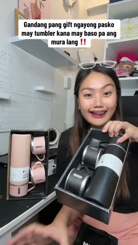 Pasok sa budget na pang regalo ngayong pasko 🙂  #christmasgift #christmasgiftideas #giftideas #tumbler #giftset 