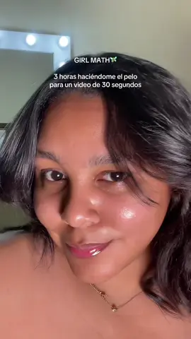 y si, a mí me hace sentido 😂  🧚🏽✨  #fyp #hair #girlmath #hairroutine 