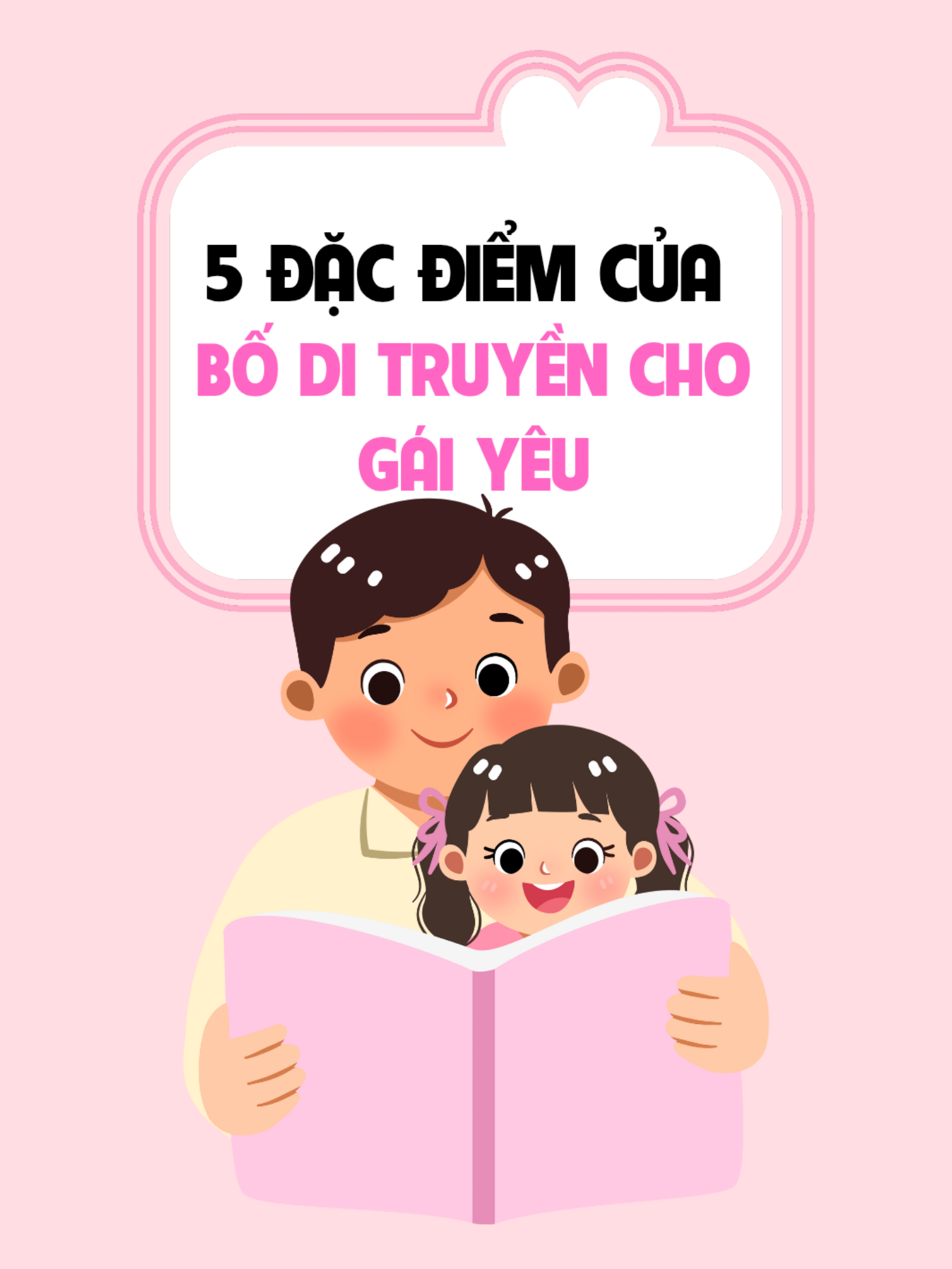 5 ĐẶC ĐIỂM CỦA BÉ YÊU ĐƯỢC DI TRUYỀN TỪ BỐ! #mebau #mangthai #mebauthongthai #mevabe #mebimthongthai 