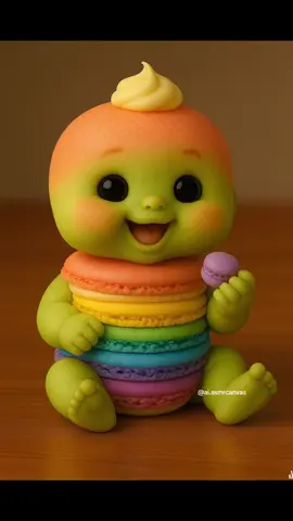 Macaroon Eating ASMR  #aiasmr #satisfyingvideo #fyp #asmr #eating 