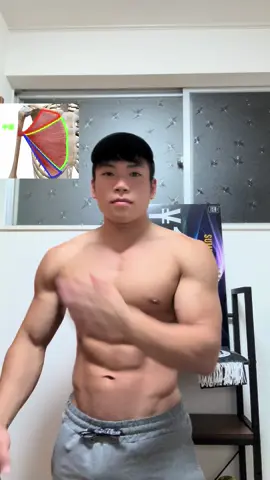 大胸筋のパンプ2選！ 使った感想は トレーニング慣れしている自分でもかなり負荷を感じるくらいの強度でした！ 僕は40Kgを使ってますが家トレで使われる方はまずは30Kgから始めることをおすすめしま💪 #muscle #マッスルバー #フィジーク #筋肉 