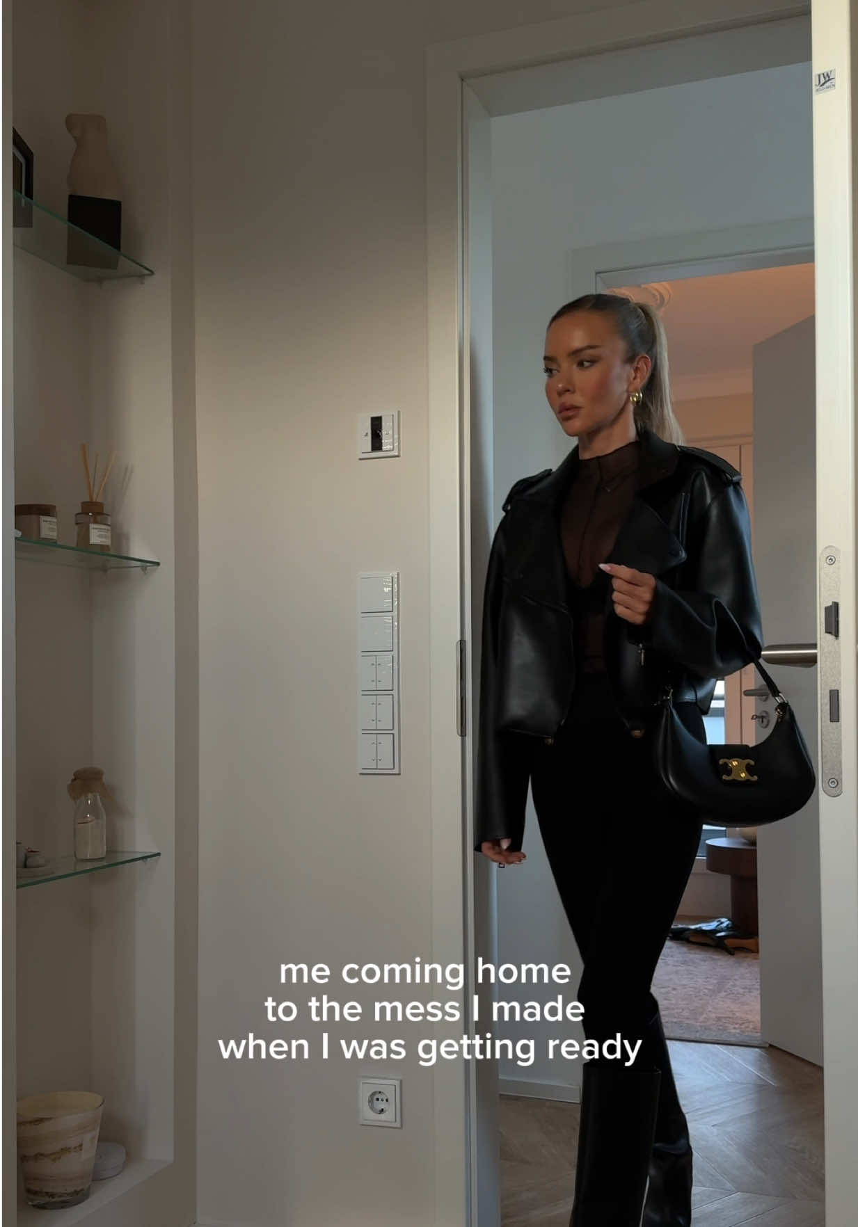 Ja huch… wer kennt es? #mess #gettingready #relateable 