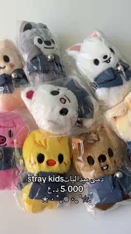 ⁨	دمى ميداليات stray kids السعر للوحده :5،000 د.ع  متوفر توصيل لكافه المحافظات العراقية 🚚📦⁩ #الشعب_الصيني_ماله_حل😂😂 #viral #العراق #كركوك 