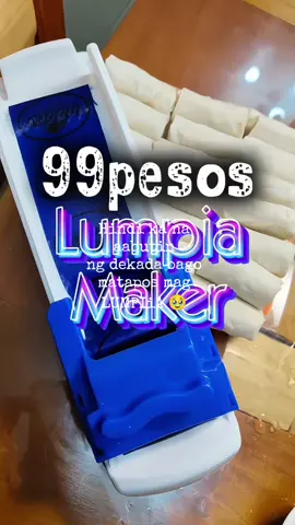 Hindi na aabutin ng dekada bago matapos sa pag gawa ng lumpia 🥹 #lumpia #lumpiangshanghai #mustbuy #youneed #pilipinofood 