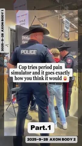 Guess whose coming back to the #calgarystampede 👀 see you there?  #periodpainsimulator #periodpain #stampede2023 