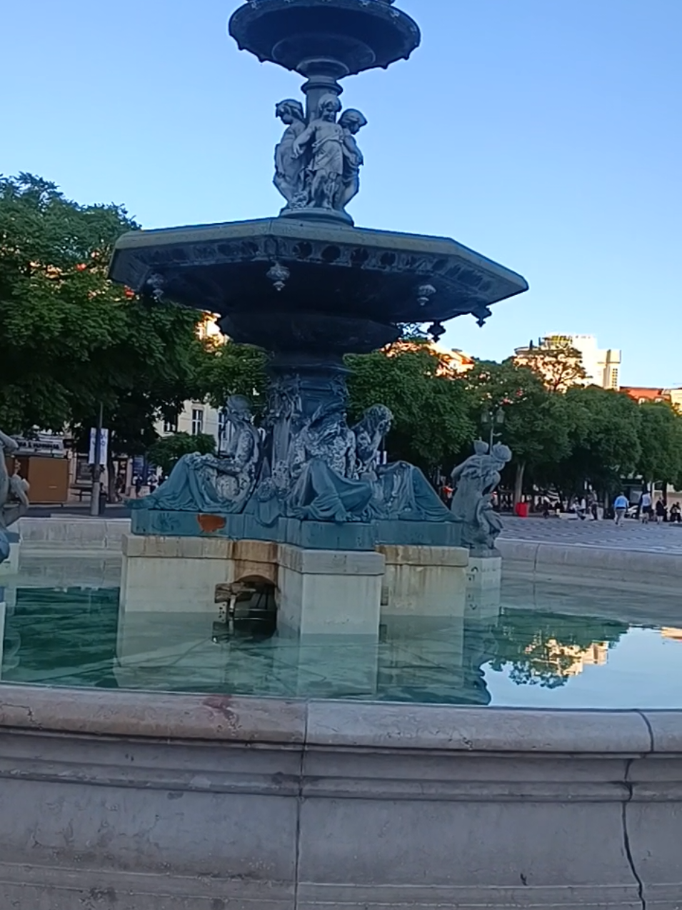Praça do Rossio, Lisboa Portugal #lisbon #lisbonportugal #rossio #portugal🇵🇹 #viralditiktok 