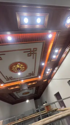 mẫu trần nhựa nano cao cấp 2 giả 3 cho anh em tham khảo#xuhuong #nhà_đẹp #nhuanano #caitaonha #decor 