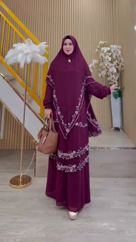 gamis syari best seller🥰 #gamissyaribordir #indahgozzonk 