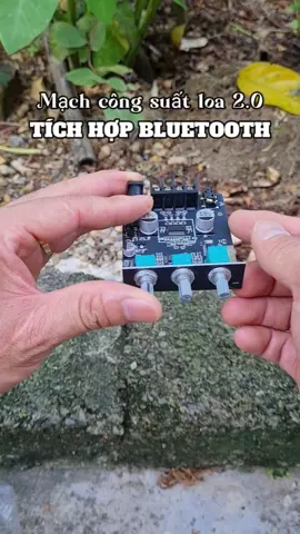 Mạch công suất loa 2.0 có Bluetooth #machcongsuat #machloa #loa #amply #suachua 