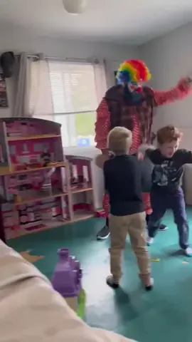 #clowns scary guns party trauma 