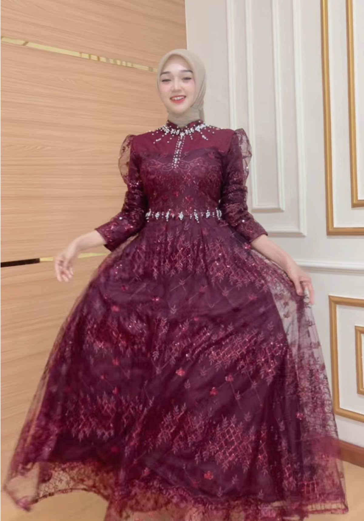 Kalina gamis vol.3 👗 #farlyfashion #fashiontiktok #fyppppppppppppppppppppppp #fashionhijab #fashionmuslim 