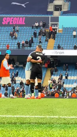 Catching up with former teammates after the full-time whistle 🤝 #BurnleyFC #football #PremierLeague 