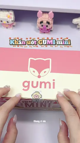 Khăn ướt gumi mini mang ra ngoài cực tiện lợi #xh #tiktok #viral #khanuot #gumi 