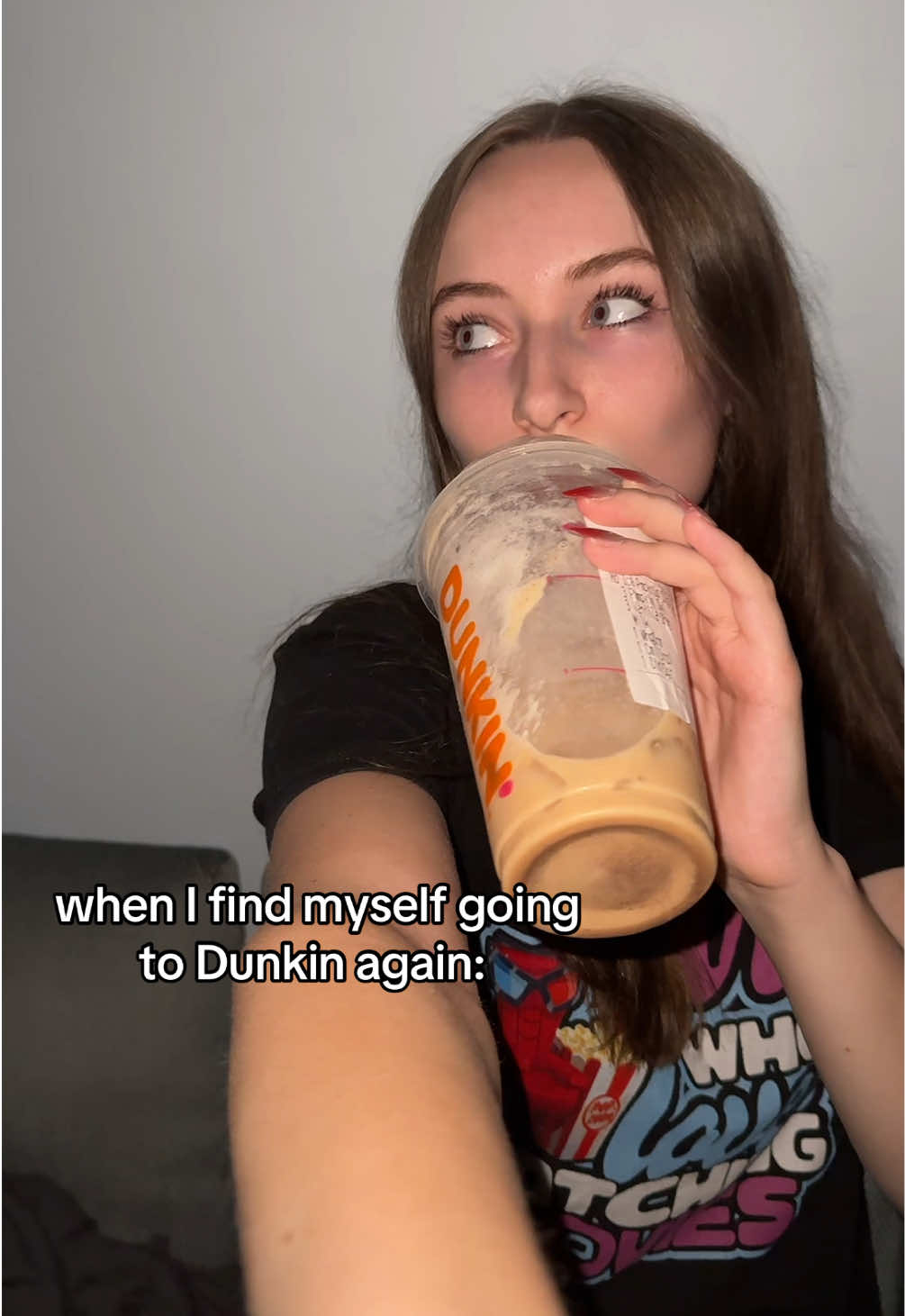 what can i say it’s iced coffee 🤷‍♀️ #dunkin #relatable #viralaudio #icedcoffee #pumpkinspice 