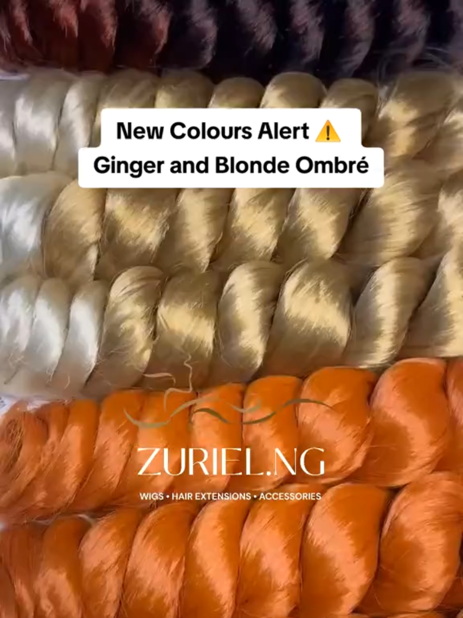 New colour alert ⚠️  Colour 30 is now restocked! Ginger and Ombre blonde now available! Please send me a DM for wholesale deals (from half carton and above please... seriously buyers alone)
