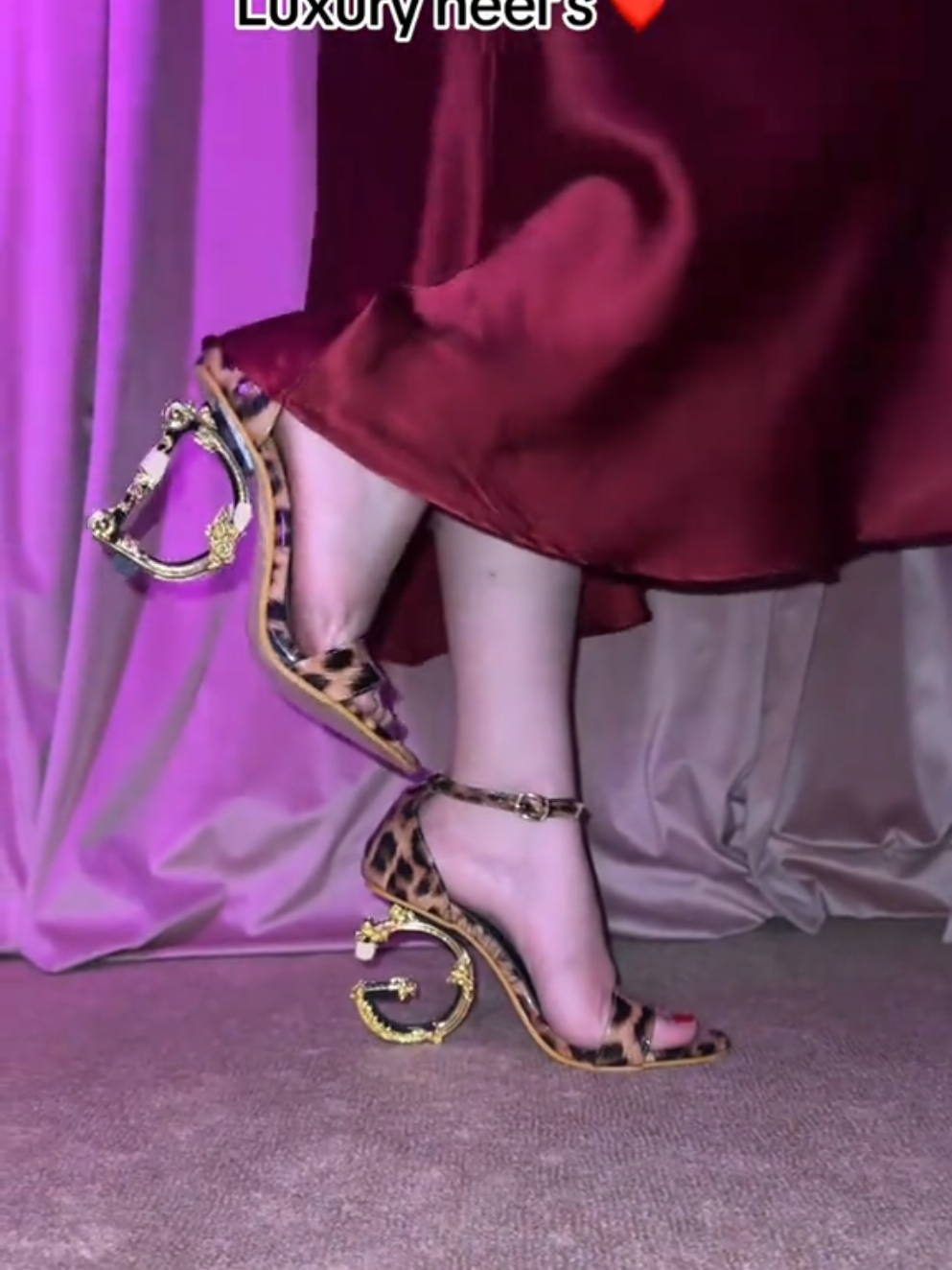 D&G HEEL 👠😍 DM ME TO PLACE YOUR ORDER  . . . . . . . . . #stepNstyle #tiktokviral #foryo #virlvideo #fyp 