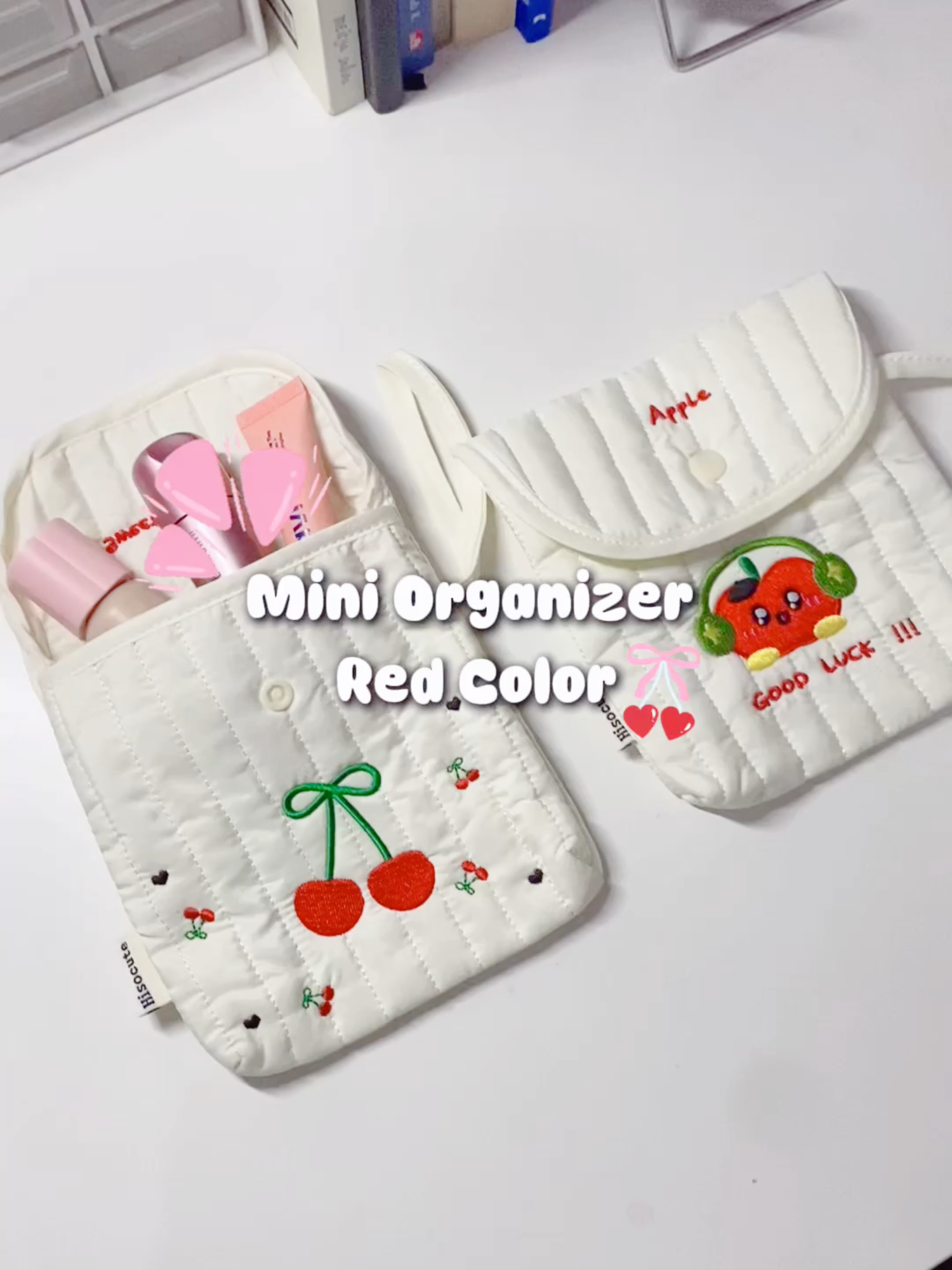 Matching red mini organizer lagi nihh🎀🛍️🖇️ Semuanya barang baru lohhh, harganya start 20rb an ajaa. Yukk buruan CO sekarang!!!🙌🏻🙌🏻 #stationery #stationeryindonesia #stationeryhaul #backtoschool #stationeryaddict