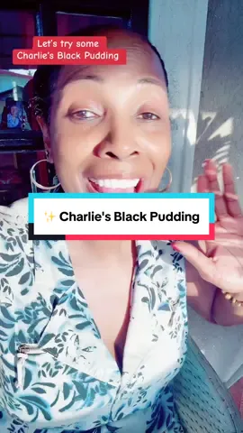 Eating Charlie's Black Pudding, if yuh know, yuh know. Sando peeps will know 😁  #charliesblackpudding #blackpudding #charliesinsando #sanfernando #trini_tiktoks 