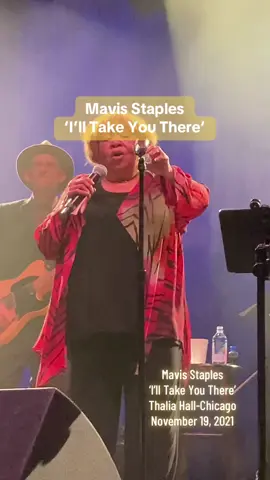 @Mavis Staples #mavisstaples #illtakeyouthere #chicagolegend #staplesfamily #fyp 