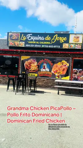 No tiene que salir de #allentown #para comerte un rico pica pollo #dominicana🇩🇴  la dirección en la ubicación 👀👀