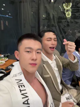 Mister Vietnam và MisterPhilippines #MisterVietnam #resortkiwikingoilangtrongtranh #misterglobalvietnam2025 #bangkok #thailand🇹🇭 